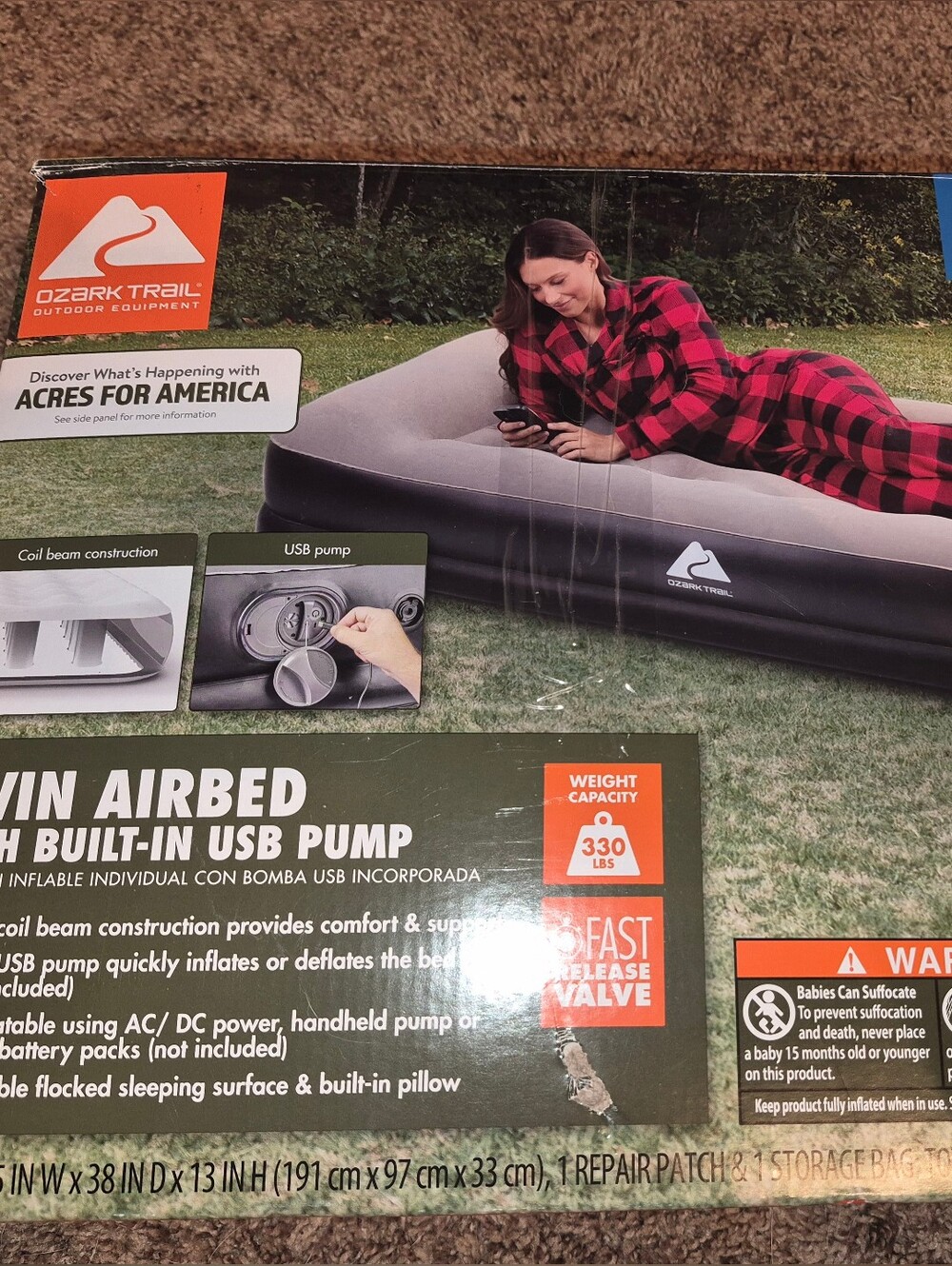 Twin Airbed